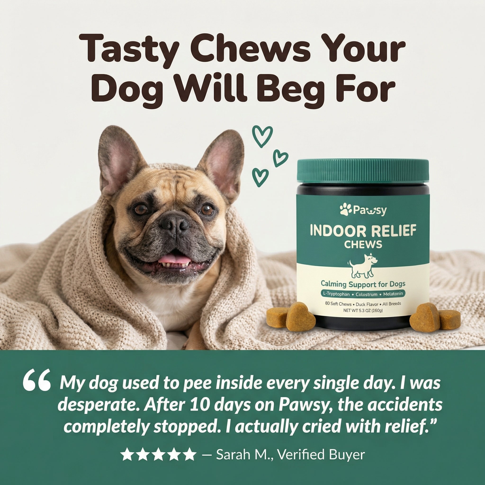 Pawsy™ Indoor Relief Chews