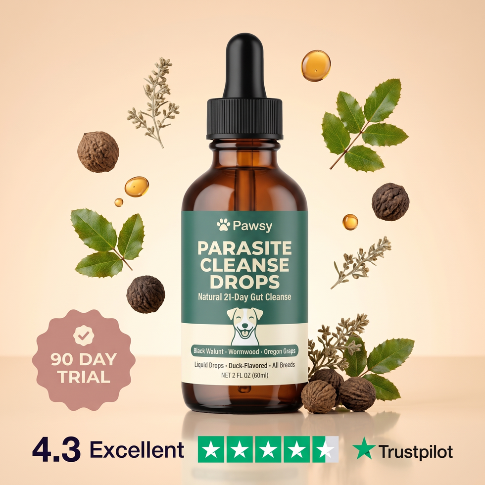 Pawsy Parasite Cleanse Drops