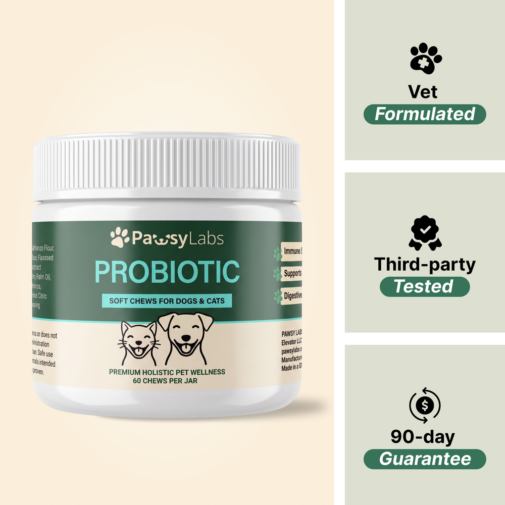PawsyLabs™ - Probiotic Soft Chews for Dogs & Cats