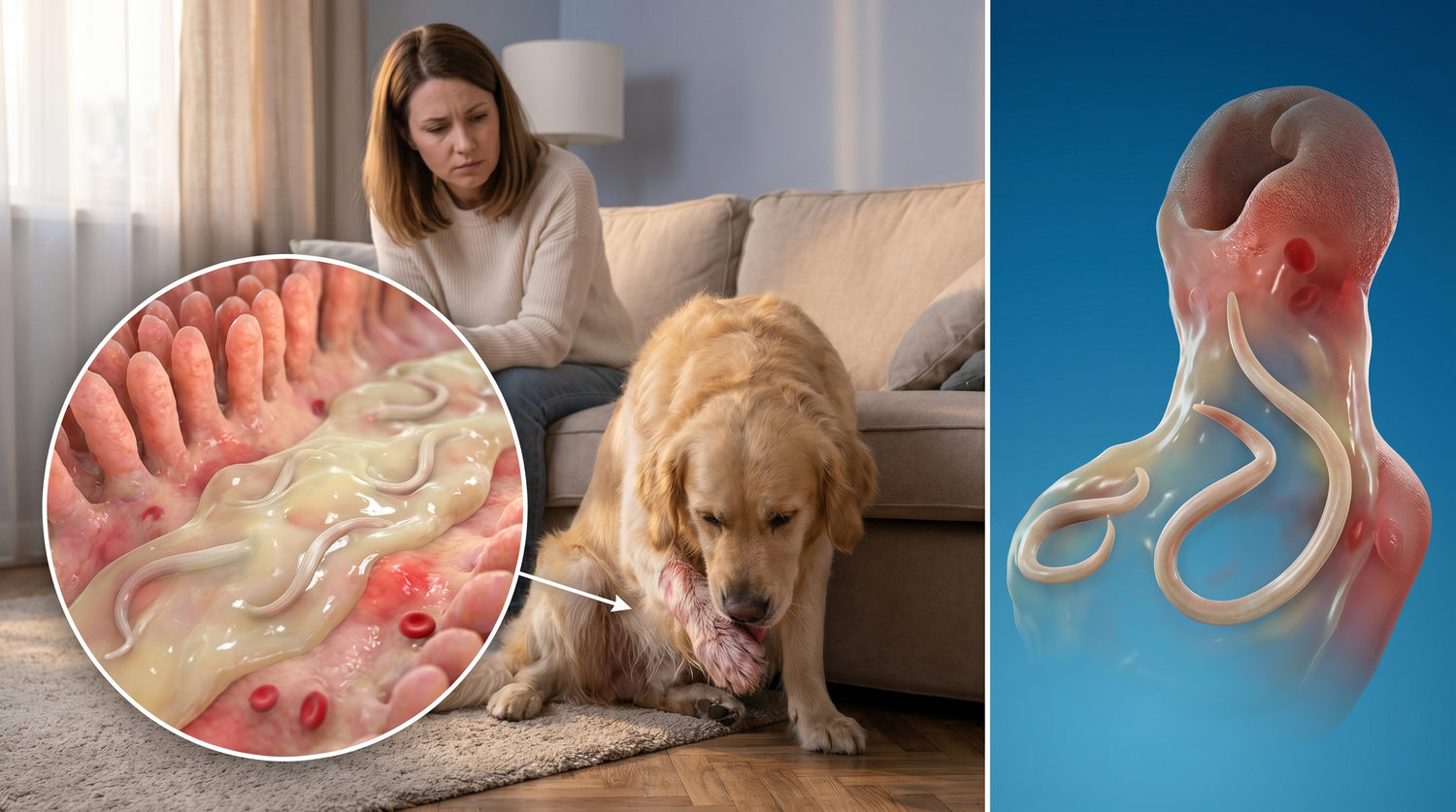 These Parasites Have Been Living in Your Dog for Years. Your Vet's Test Was Designed to Miss Them.