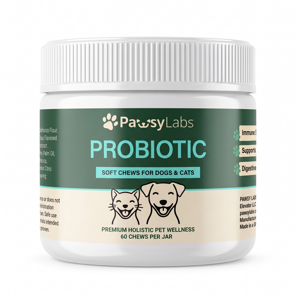 PawsyLabs™ - Probiotic Soft Chews for Dogs & Cats