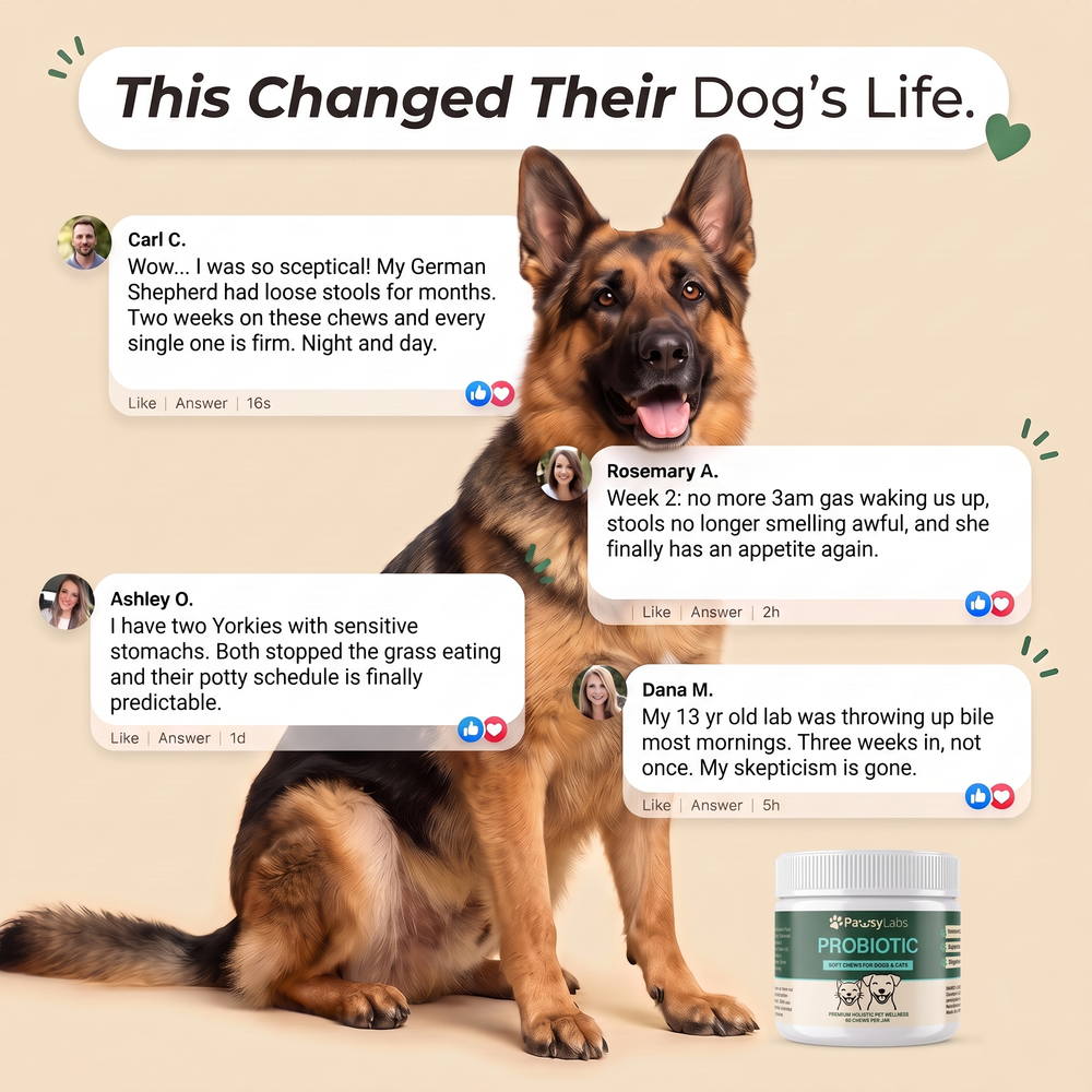 Customer reviews for PawsyLabs Probiotic soft chews