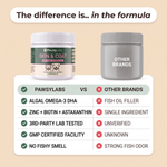 PawsyLabs Skin & Coat chews compared with other brands