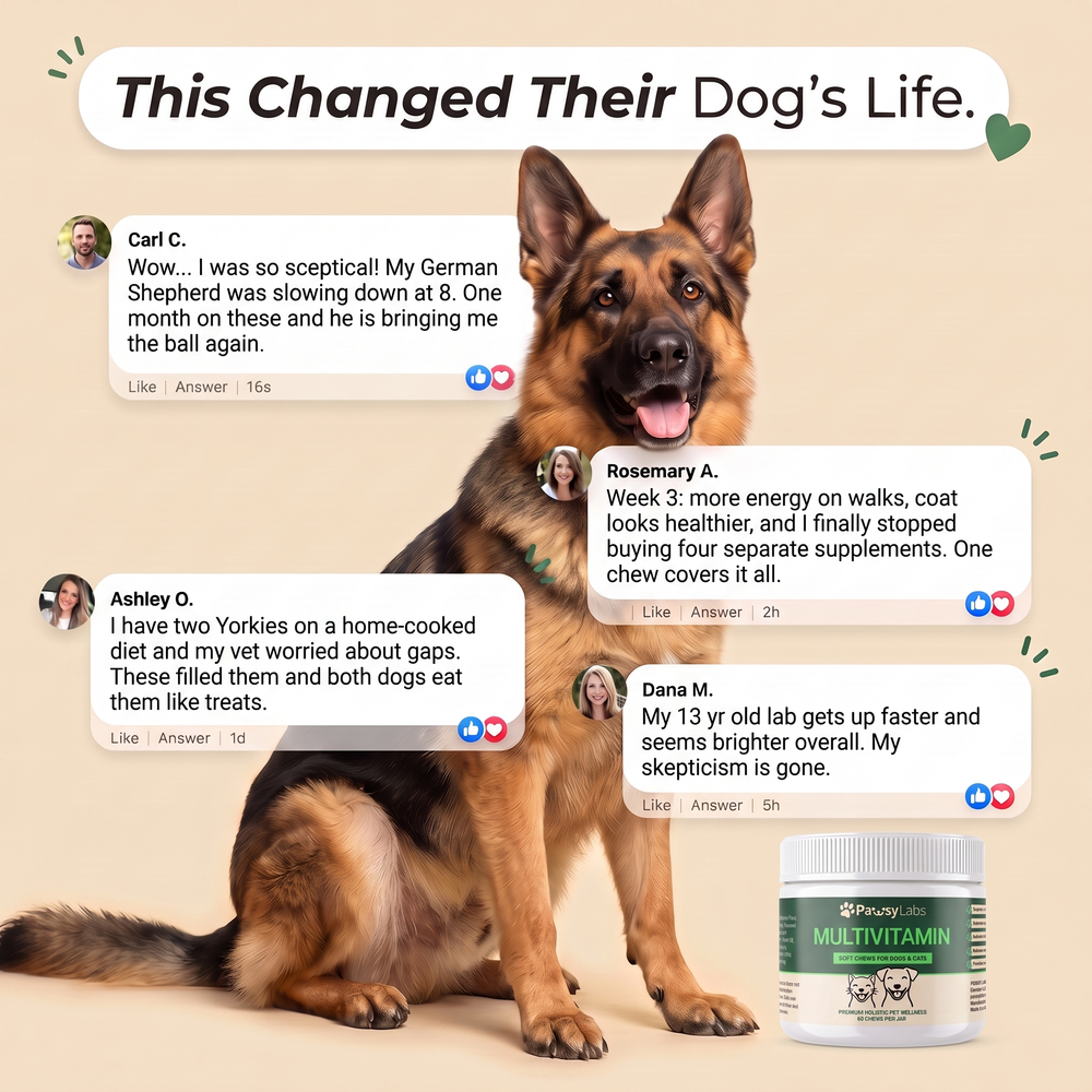Customer reviews for PawsyLabs Multivitamin soft chews