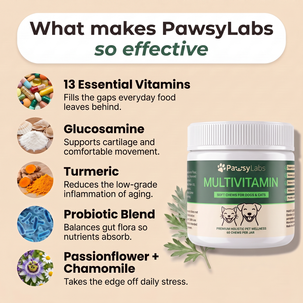 Multivitamin chew ingredients and what each active does