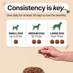 How to use Hip & Joint chews — daily dosage by dog weight